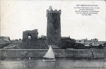 Iconographie - La tour d'Arundel d'où s'évada la belle Olonnaise