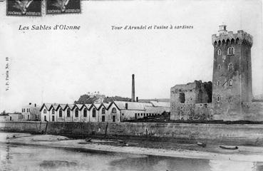 Iconographie - Tour d'Arundel et usine à sardines
