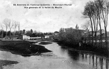 Iconographie - Vue générale de la vallée du moulin