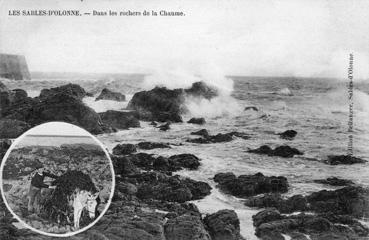 Iconographie - Dans les rochers de la Chaume