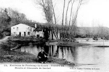 Iconographie - Moulin et chaussée de Gachet