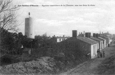 Iconographie - Signaux maritimes de la Chaume, une rue dans la dune