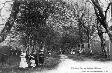 Iconographie - L'allée du parc au Château-d'Olonne