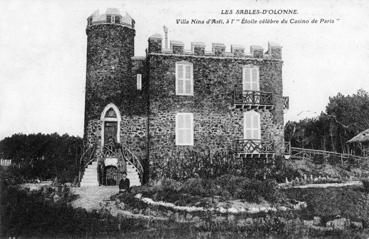 Iconographie - Villa Nina d'Asti, à l'"Etoile célèbre du casino de Paris"