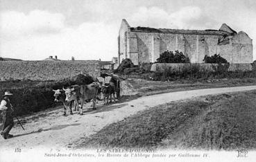 Iconographie - Saint-Jean d'Orbestier, les ruines de l'abbaye fondée par Guillaume IV