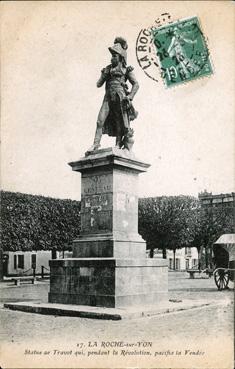 Iconographie - Statue de Travot qui pacifia la Vendée