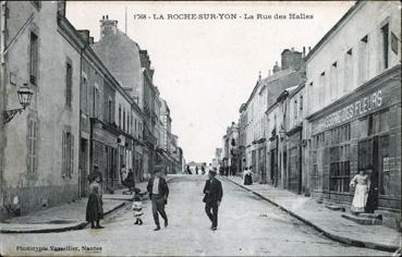 Iconographie - La rue des Halles