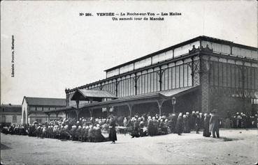 Iconographie - Les Halles. Un samedi jour de marché