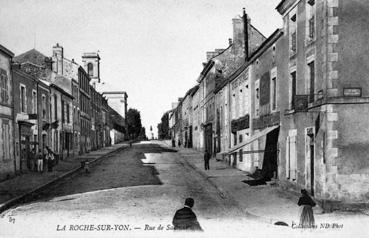 Iconographie - Rue de Saumur