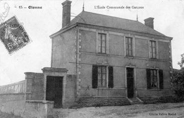 Iconographie - L'école communale des garçons