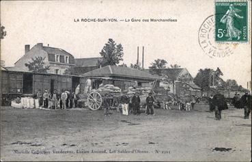 Iconographie - La gare de marchandise