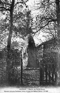 Iconographie - Menhir de Pierre-Levée