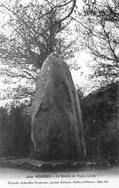 Iconographie - Le menhir de Pierre-Levée