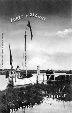 Iconographie - Forêt d'Olonne - Débarcadère du Mireille