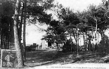 Iconographie - Le chalet Mireille dans la forêt d'Olonne