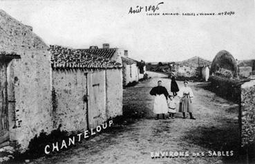 Iconographie - Chanteloup - Environs des Sables