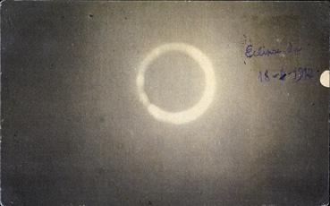 Iconographie - Eclipse du 18 avril 1912