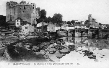 Iconographie - Le château et la vue générale (côté Nord-Est)