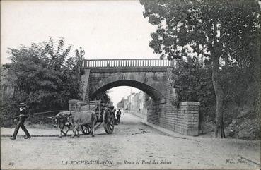 Iconographie - Route et pont des Sables