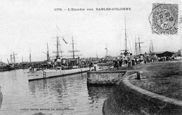 Iconographie - L'escadre aux Sables-d'Olonne