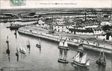 Iconographie - Panorama de l'avant-port des Sables-d'Olonne