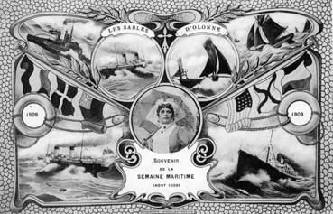 Iconographie - Souvenir de la semaine maritime (août 1909)