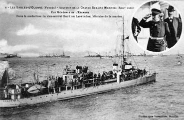 Iconographie - Souvenir de la grande semaine maritime (août 1919) - Vue générale de l'escadre