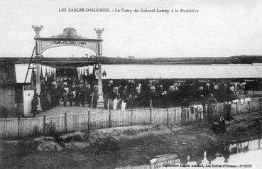 Iconographie - Le camp du colonnel Lamey à la Rudelière