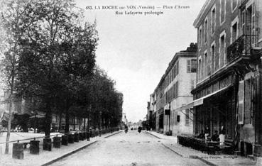 Iconographie - Place d'Armes - Rue Lafayette prolongée