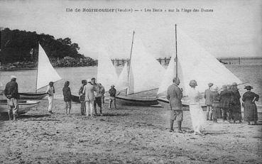 Iconographie - Les doris sur la plage des Dames