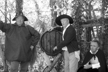 Iconographie - Conteurs de "Contes en forêt" au refuge de Grasla