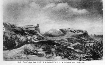 Iconographie - Le bastion du Tanchet, en 1846