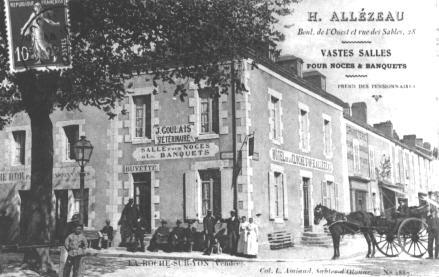 Iconographie - H. Allézeau, bl de l'Ouest,rue des Sables