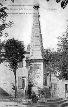 Iconographie - La fontaine de la place du Grand Canton