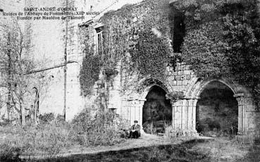 Iconographie - Ruines de l'abbaye de Fontenelles