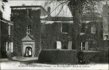 Iconographie - La Marchegaisière - Entrée du château