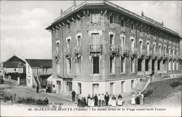 Iconographie - Le Grand Hôtel de la Plage ouvert toute l'année