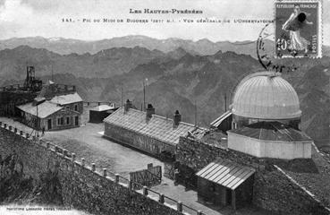 Iconographie - Pic du Midi de Bigorre - Vue générale de l'Observatoire