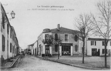 Iconographie - La place de l'église