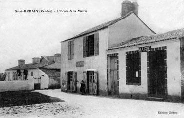 Iconographie - L'école & la Mairie