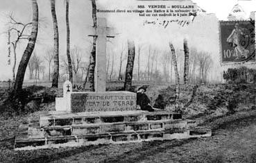 Iconographie - Monument élevé au village des Mattes