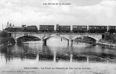 Iconographie - Le pont de chemin de fer sur la Vendée