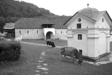 Iconographie - Monastère d'Horezu, bâtiment moniacal