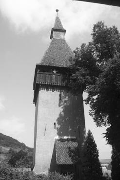 Iconographie - Biertan - Le clocher