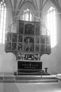 Iconographie - Biertan - L'autel et son retable peint (1524)