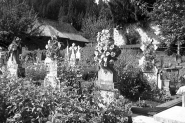 Iconographie - Monastère de Voronet - Le cimetière