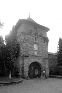 Iconographie - Monastère de Moldovita - L'entrée