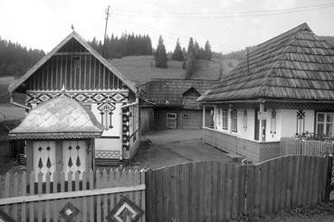 Iconographie - Ciocanesti - Maisons traditionelles