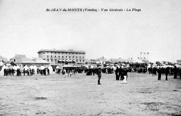 Iconographie - Vue générale - La plage