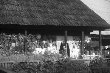 Iconographie - Leud - Maison traditionnelle et sa vaiselle exposée